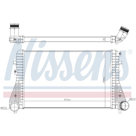 Nissen Intercooler, 96575 96575